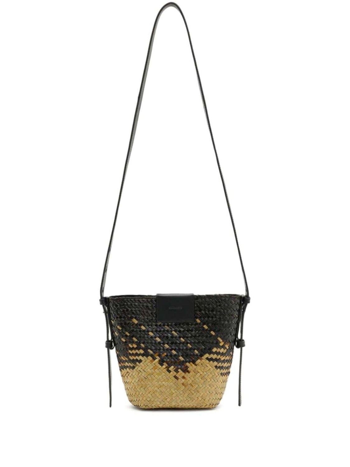 

Сумка через плечо AllSaints Ebro Straw, черный