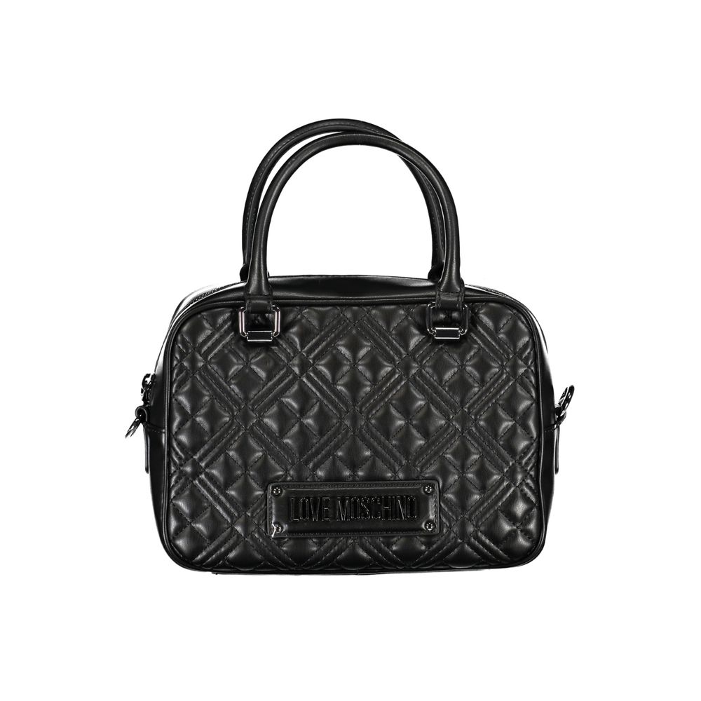 

Черная полиэтиленовая сумка LOVE MOSCHINO