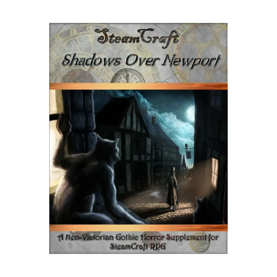 

SteamCraft - Shadows Over Newport, SteamCraft, мягкая обложка