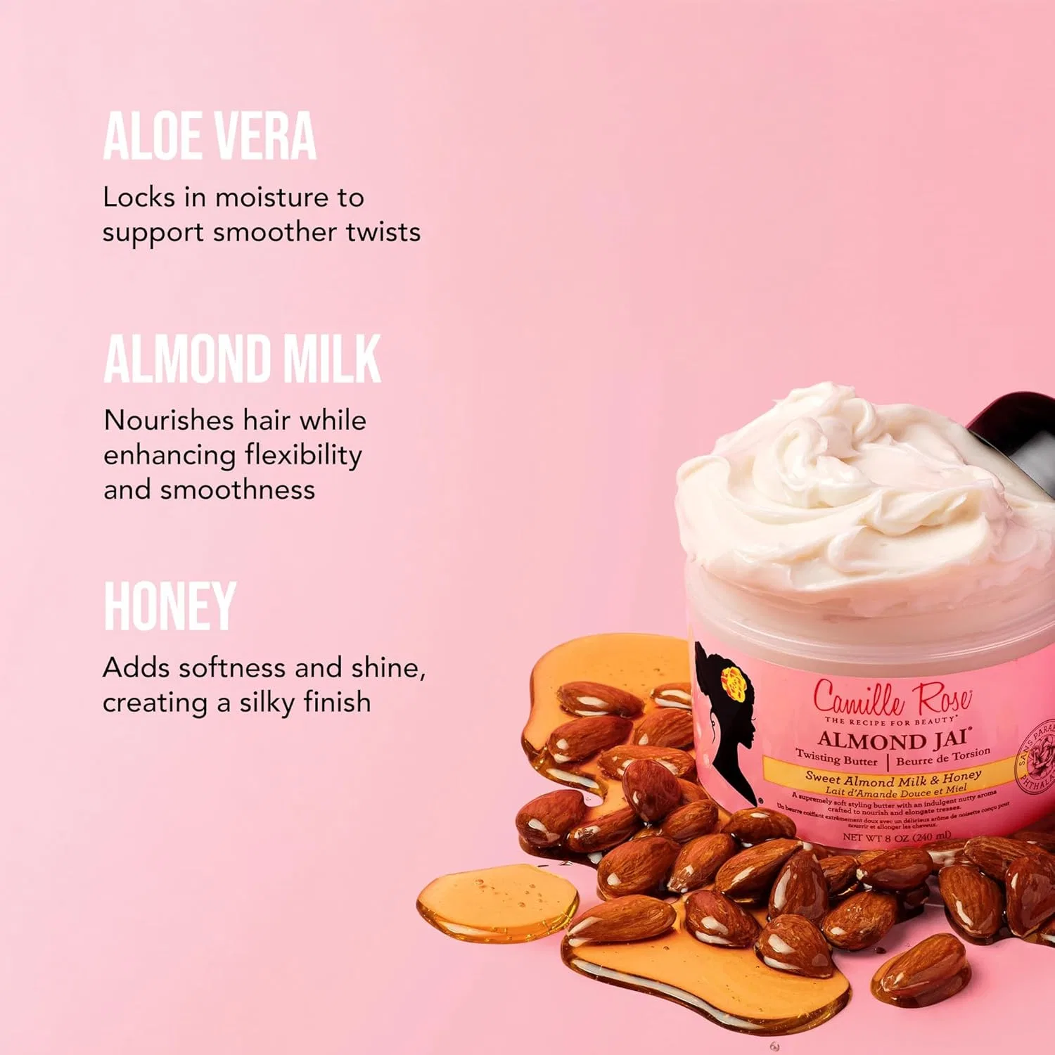 Масло-баттер Camille Rose Naturals Almond Jai Butter 240 мл Camille Rose — фото 2