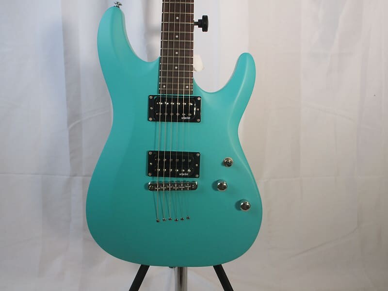 

Электрогитара Schecter C-6 Deluxe Satin Aqua
