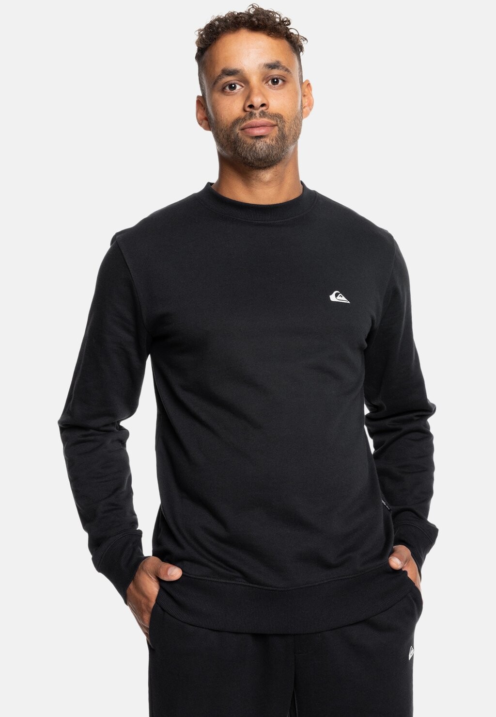 

Толстовка BASIC LANGÄRMLIGER Quiksilver, черный