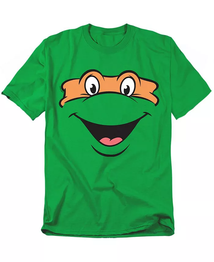 

Мужская футболка Michaelangelo Smile Teenage Mutant Ninja Turtles, зеленый