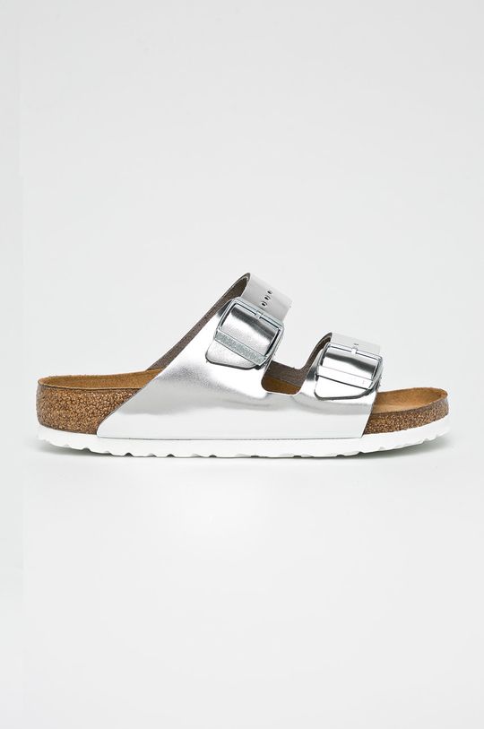 

Шлепанцы «Аризона» Birkenstock, серебро