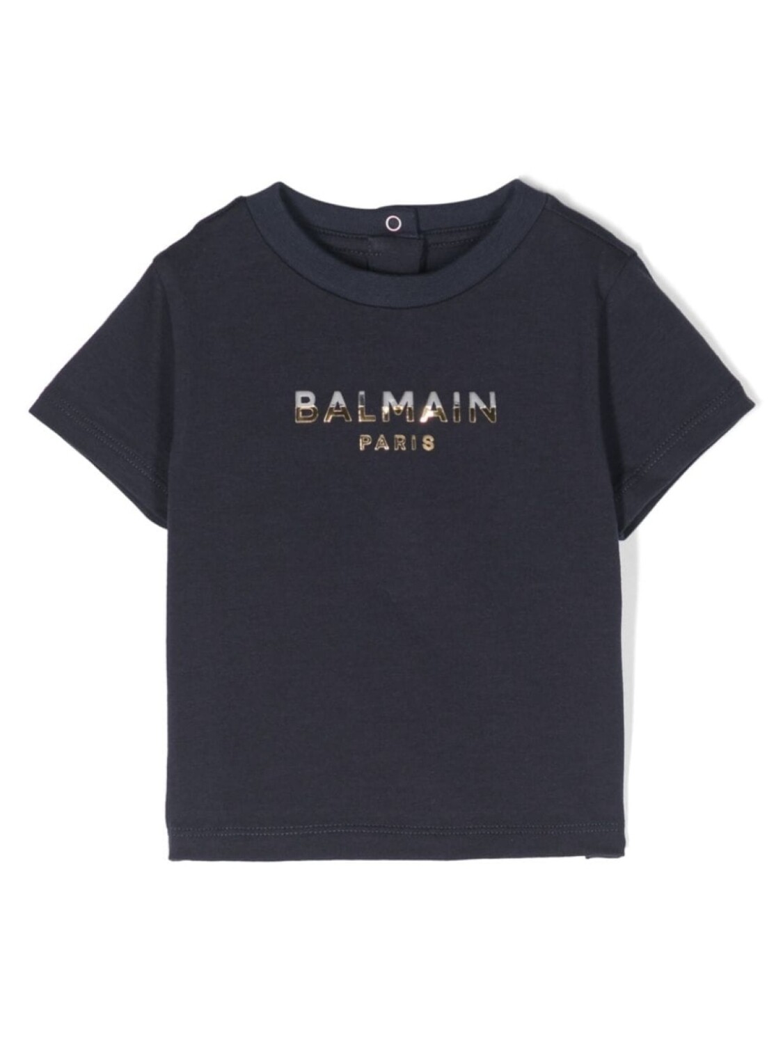 

Balmain Kids футболка с короткими рукавами и логотипом, синий