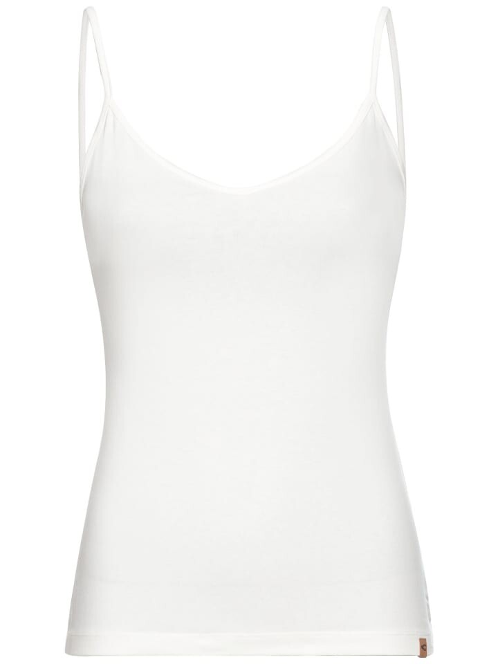

Топ Camel Active Basic aus Organic Cotton, белый