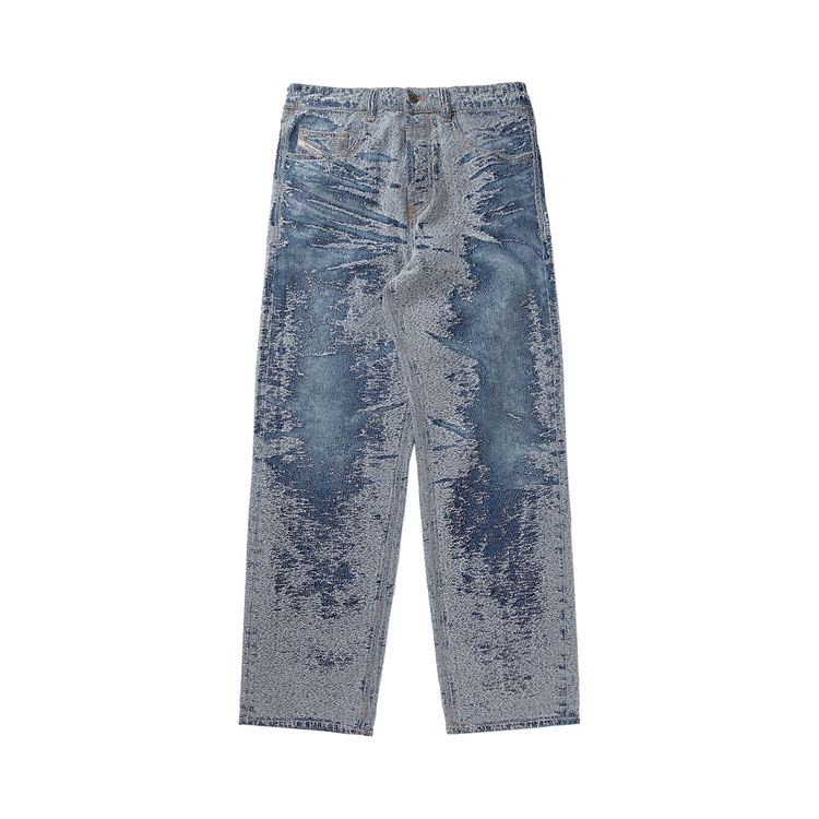 

Джинсы Diesel Distressed Loose Jeans 'Blue', синий