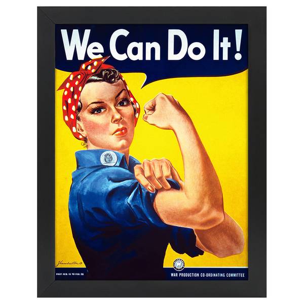 

Рамка для фотографий LegendArte Poster We Can Do It!, черный