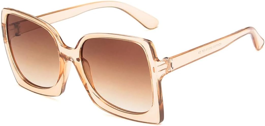 

Солнцезащитные очки с защитой UV400 | Линзы конфетного цвета, увеличенная оправа | Для женщин и мужчин, для занятий спортом на открытом воздухе и вождения DSVIGF, Tea Tea