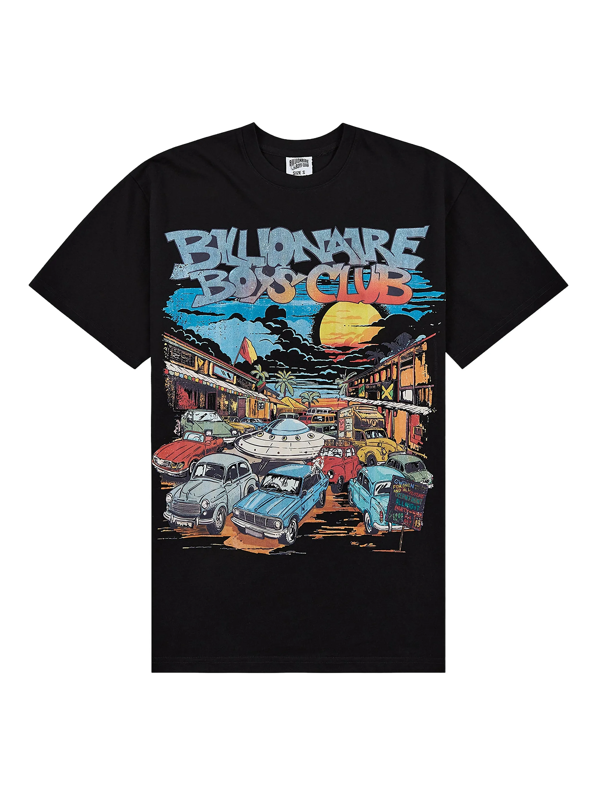 

Футболка с графичным принтом Billionaire Boys Club, черный