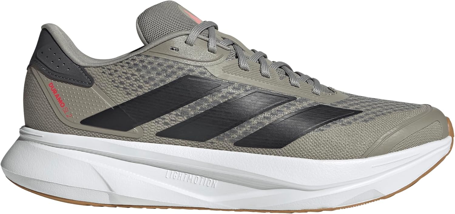 Мужские кроссовки для бега adidas Duramo SL 2, черный/серый/бежевый — фото 2