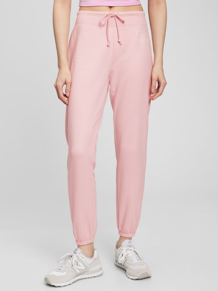 

Классические спортивные брюки с логотипом Gap, розовый