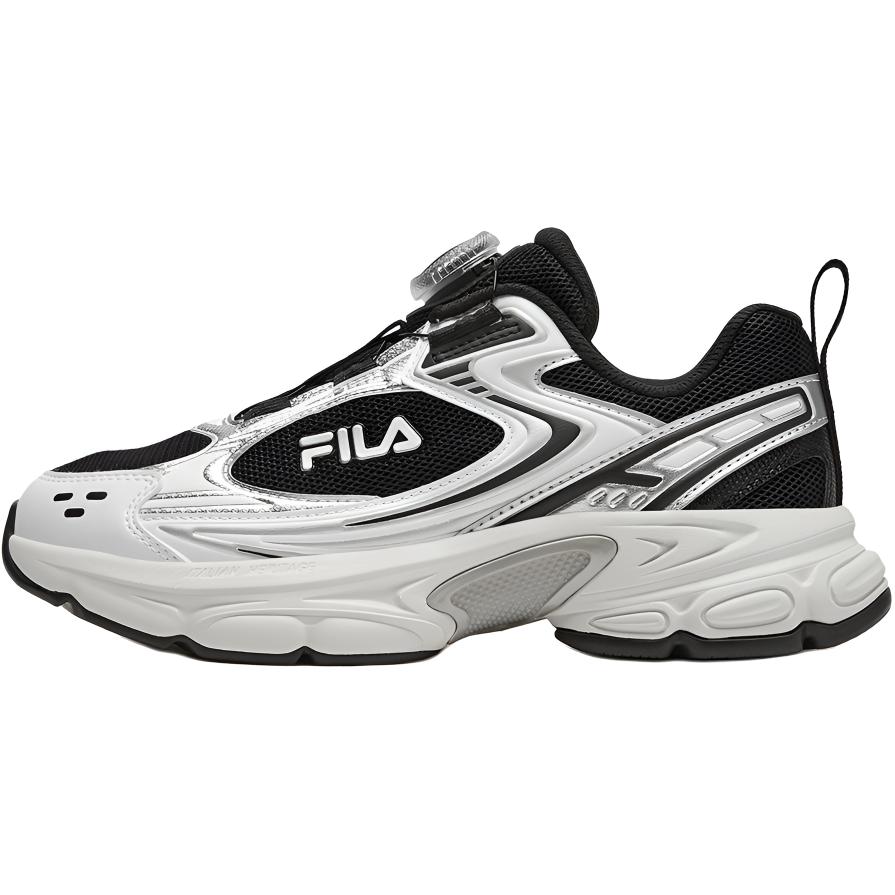

FILA KIDS Кроссовки для бега Heritage FHT Lightweight Shock Absorbers Low Top для детей, черно-белые, для подростков