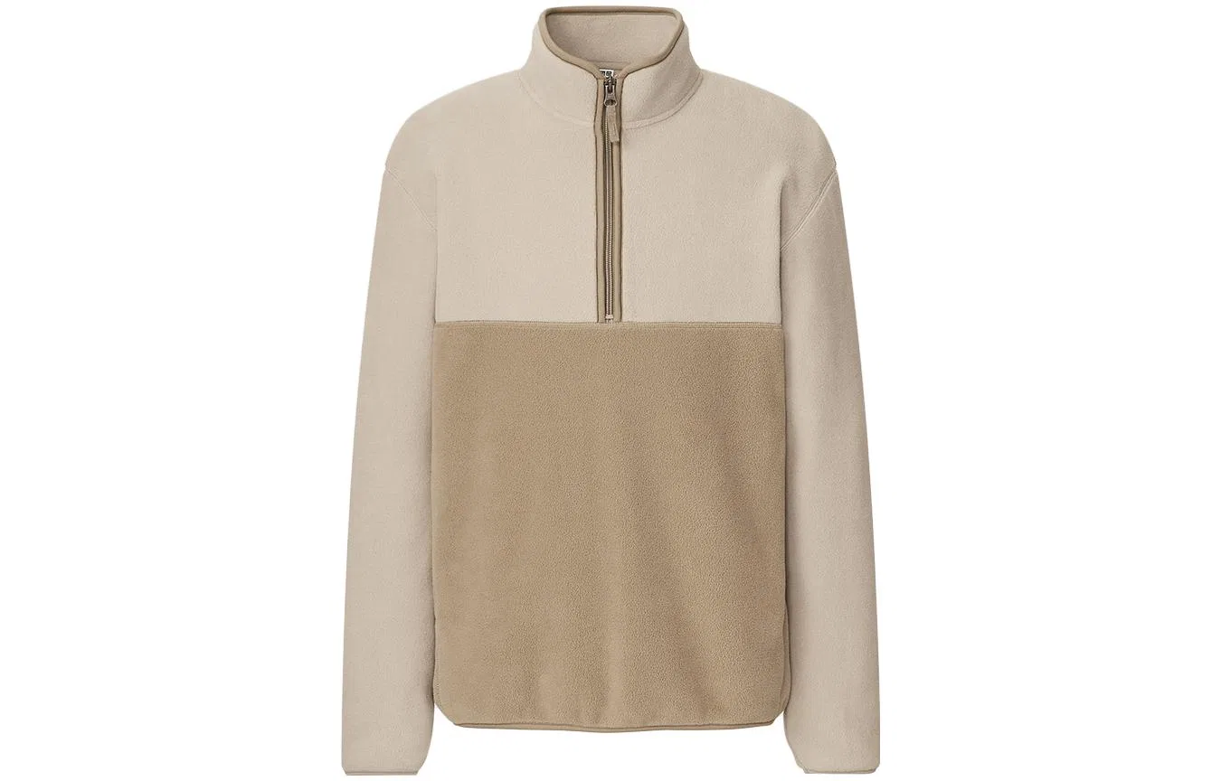Пальто вельветовое Unisex Beige UNIQLO, Beige-31