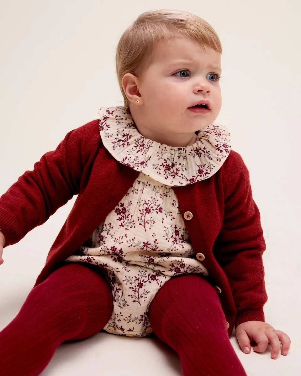 

Вязаная детская курточка Dadati, красный