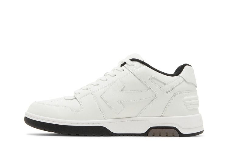 Кроссовки Off-White Off-White Out of Office Low 'Logo Print - White Black', белый — фото 4