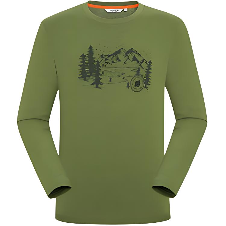 

Футболка мужская Lafuma, землисто-желтая GY