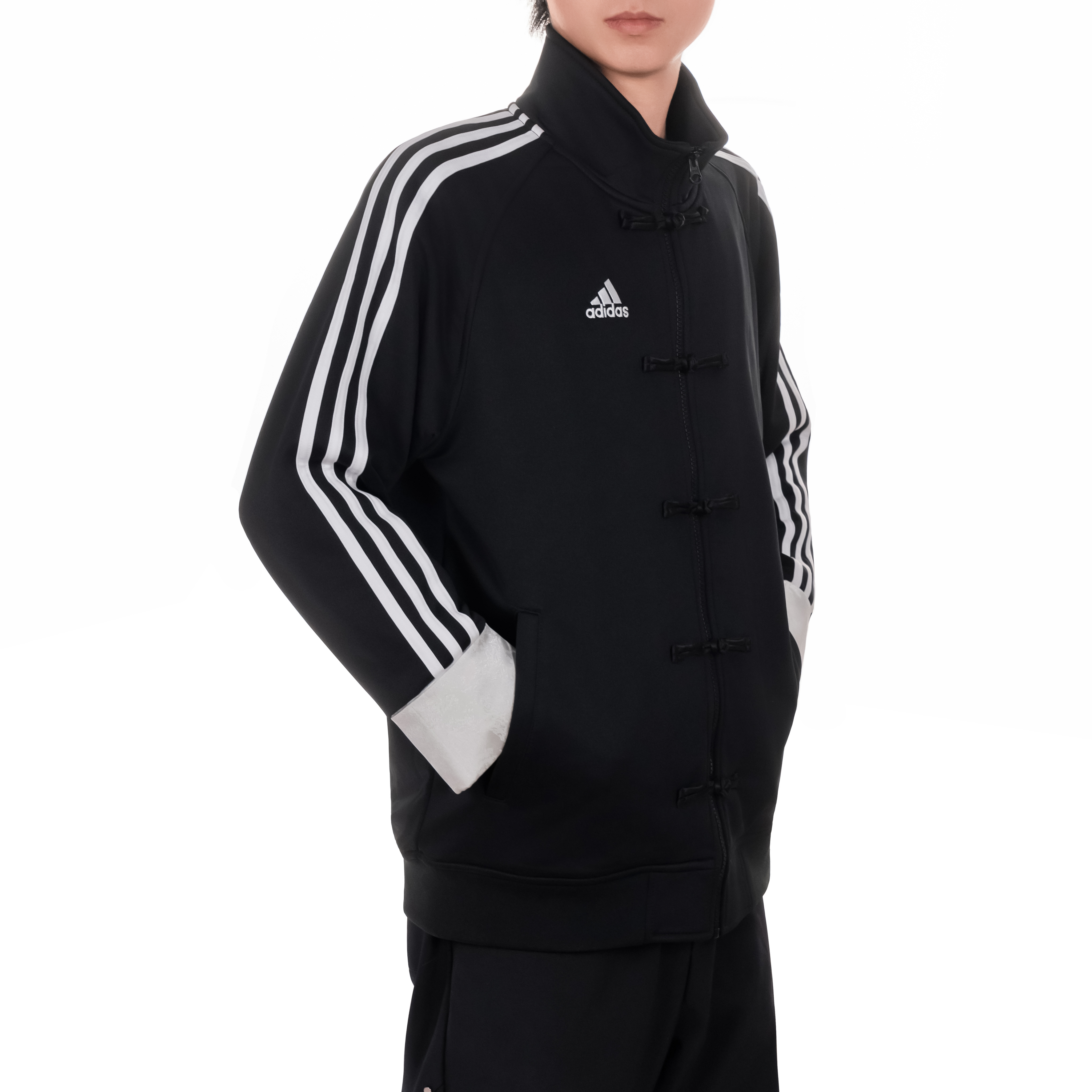 

Adidas Куртка Unisex Black Stand Collar Moderate Others