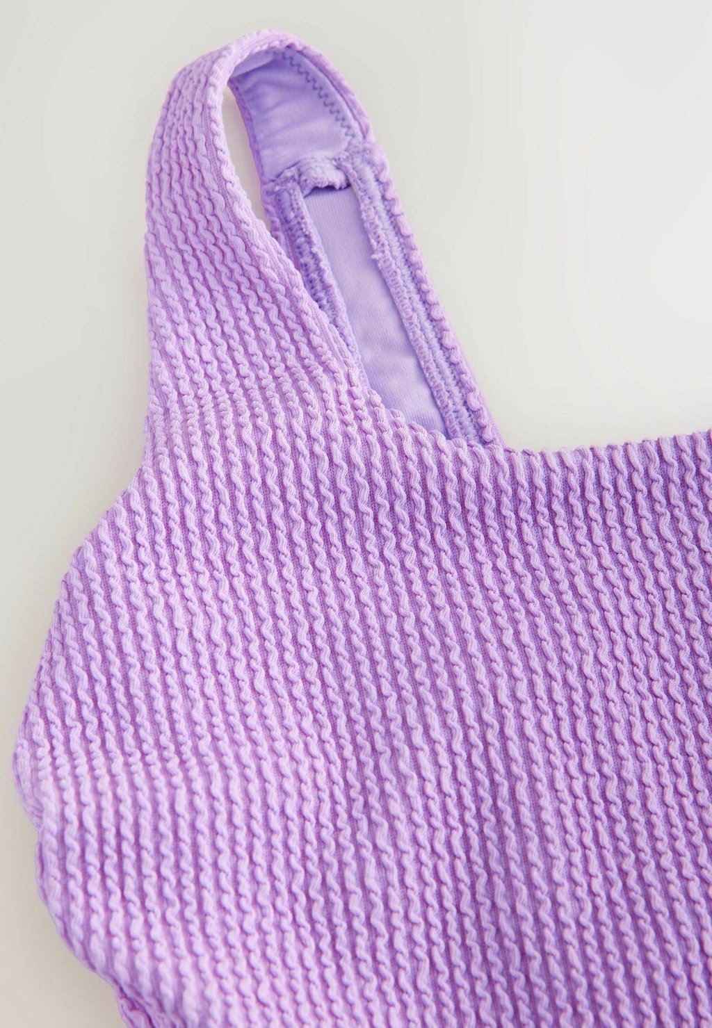 Купальный костюм Next, цвет Lilac Purple Zigzag Textured — фото 3