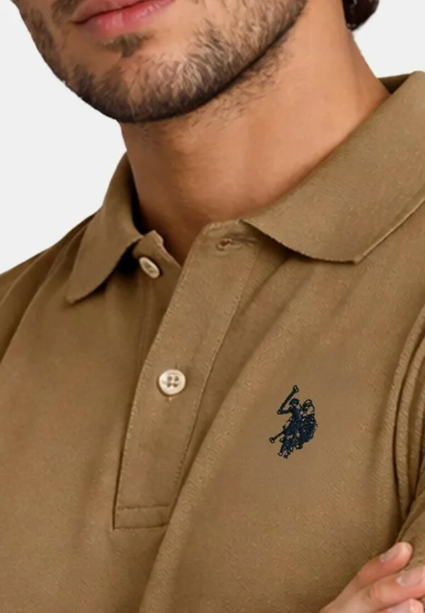 Рубашка-Поло uskayle U.S. Polo Assn., Beige — фото 4