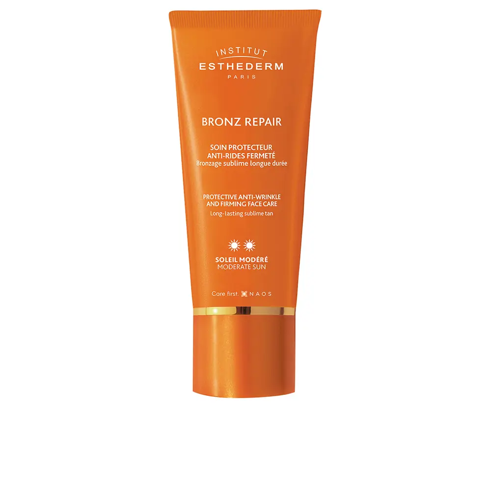 

Солнцезащитный крем Bronz Repair Crema Facial Antiarrugas Sol Moderado Institut Esthederm, 50 мл