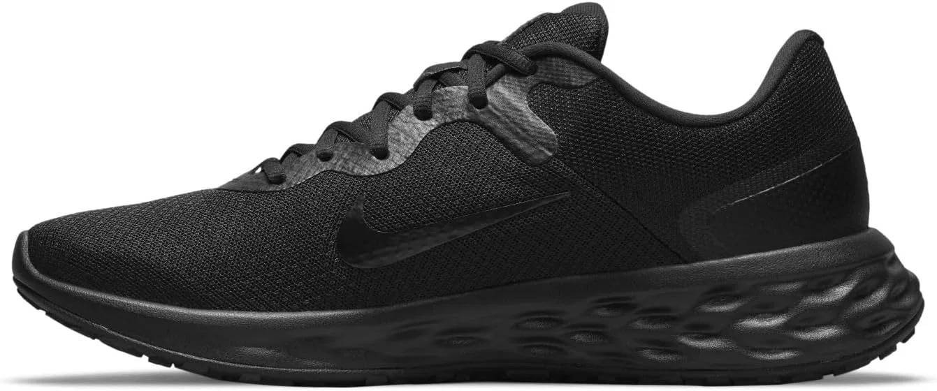 Мужские беговые кроссовки Nike Revolution, черные, темно-серые, дымчато-серые