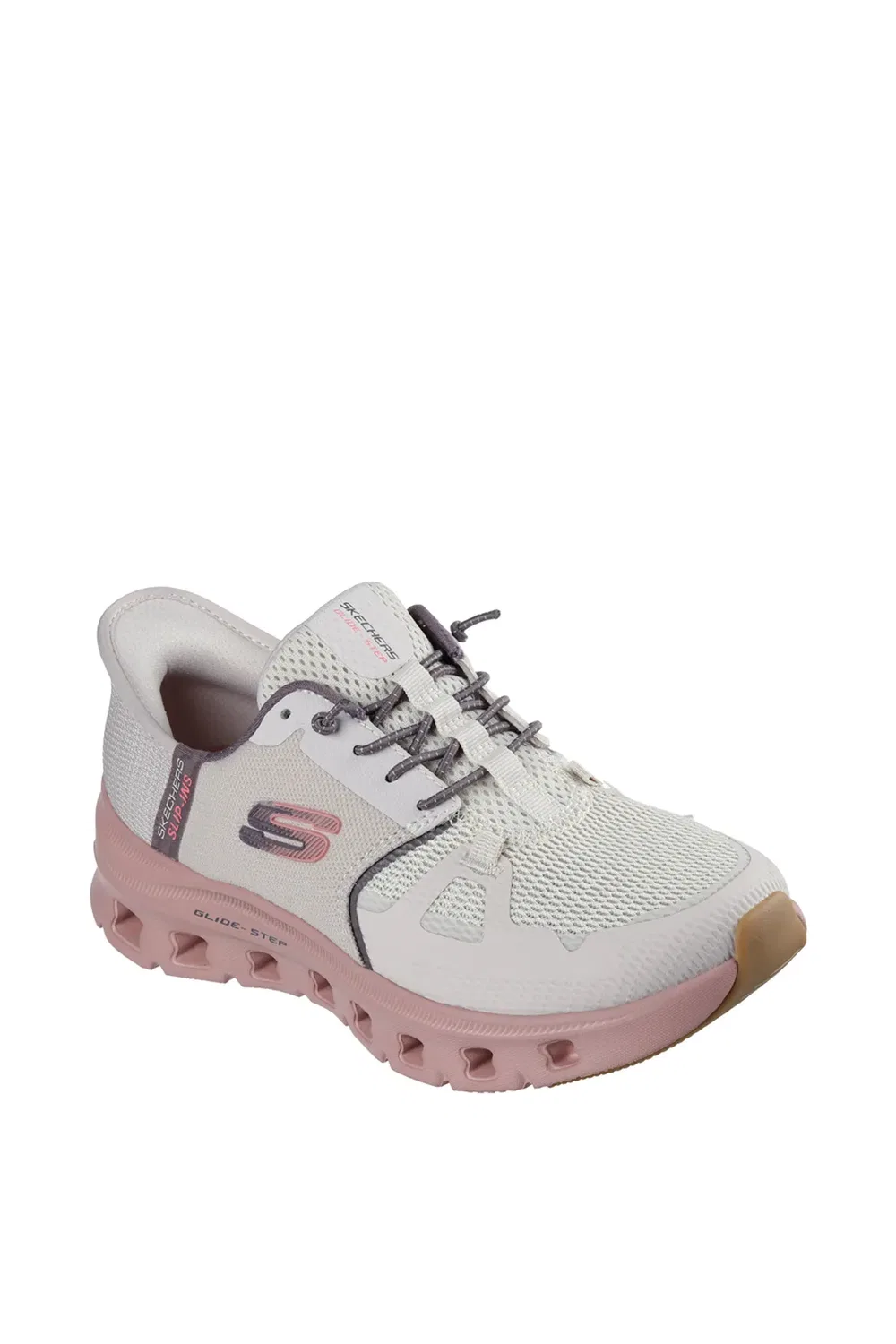 Кроссовки с системой шнуровки банджи Skechers Debenhams, серо-коричневый