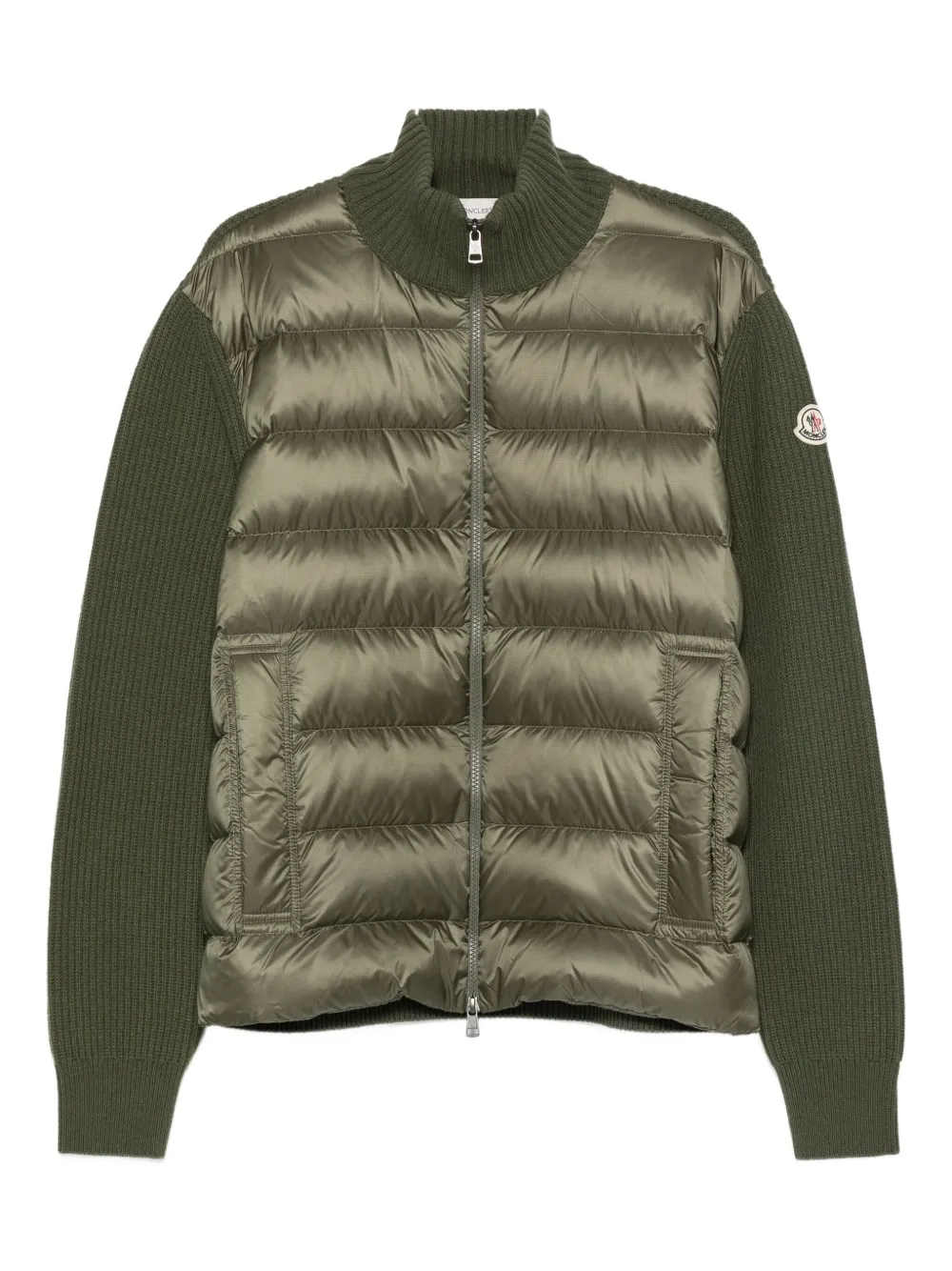 

Утепленная куртка на молнии MONCLER, зеленый