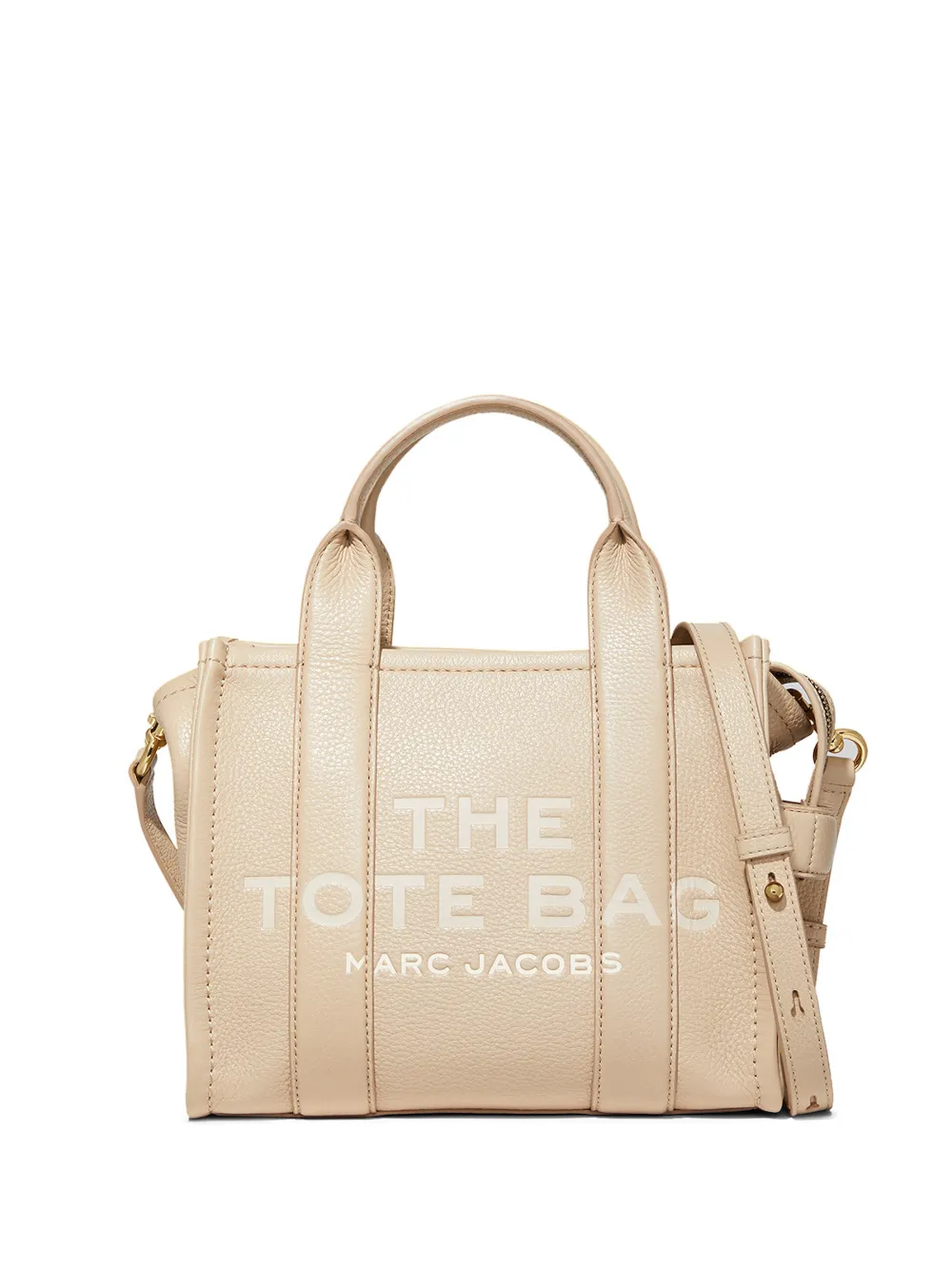 

Маленькая сумка The Leather Tote MARC JACOBS, нейтральный