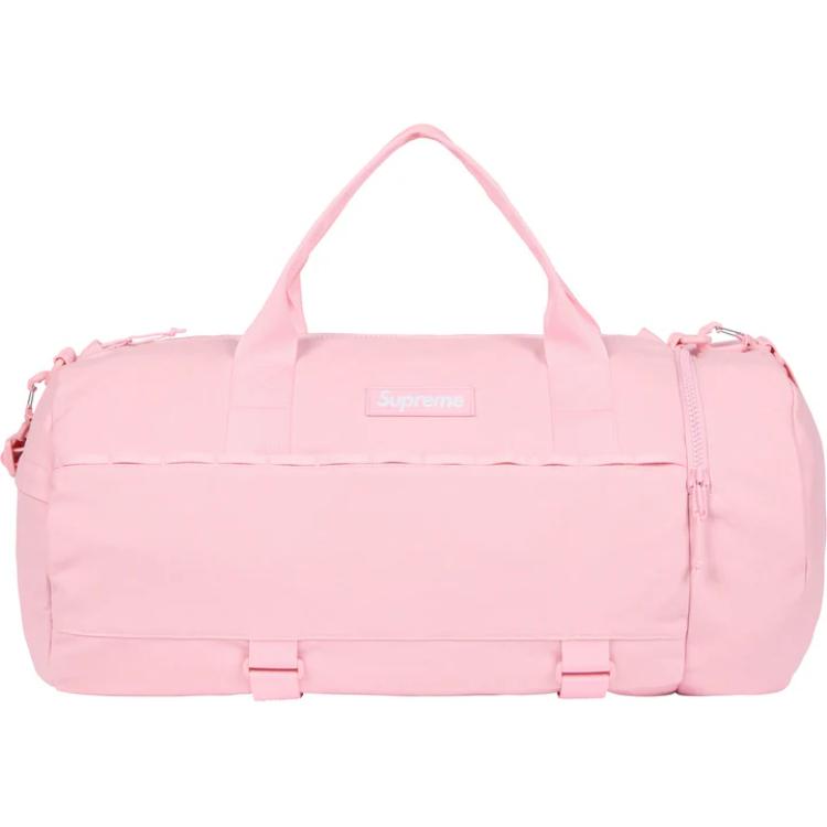 

Supreme Холщовая сумка для путешествий женская светло-розовая, Light Pink