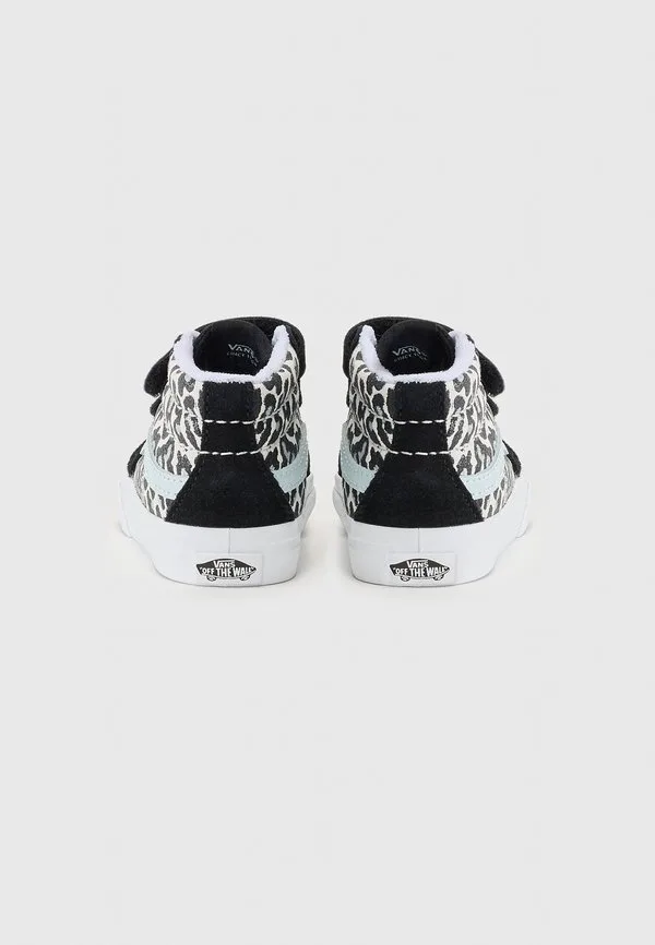 Кроссовки sk8 mid reissue унисекс Vans, Black/Pastel Blue — фото 3