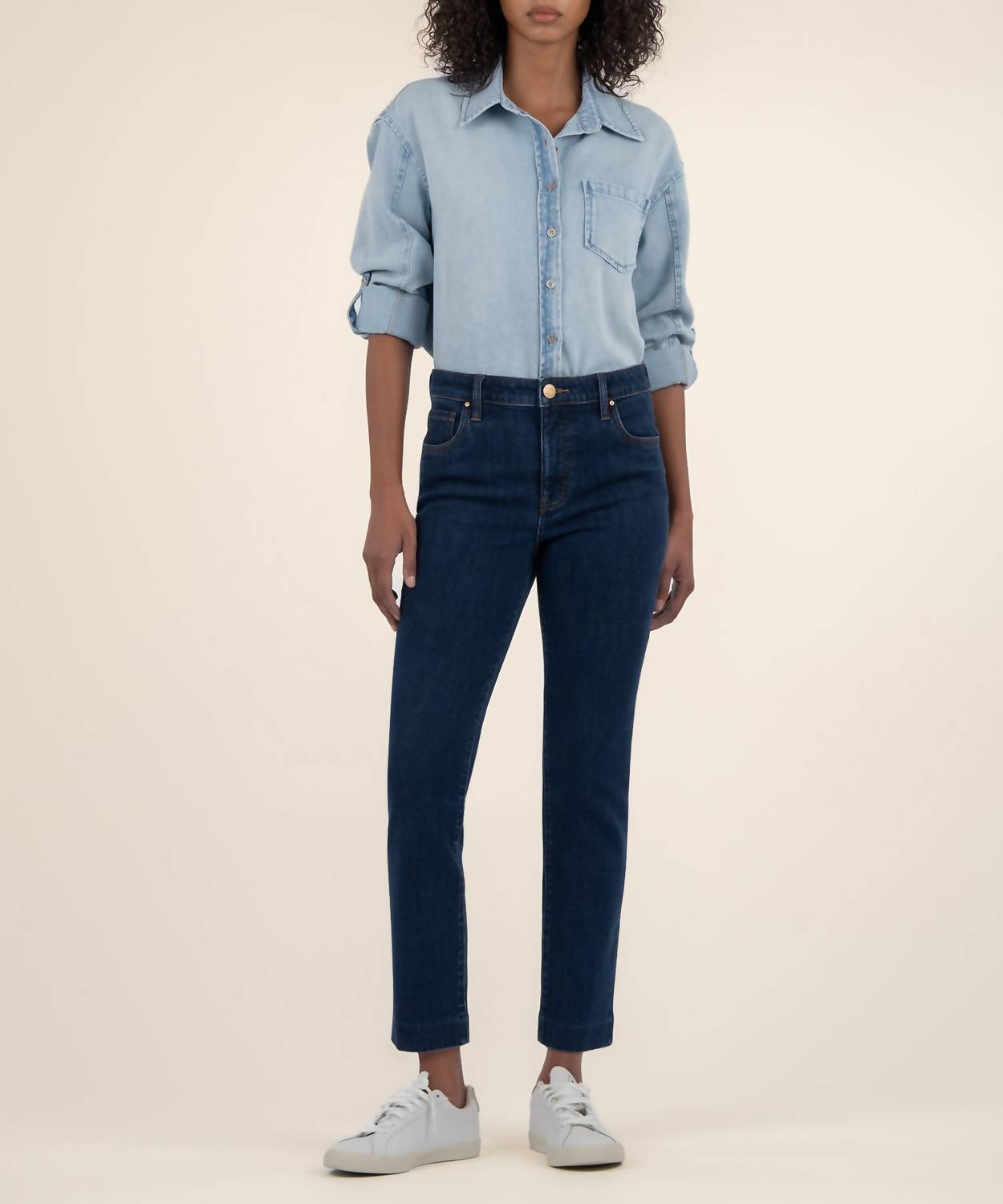 

Топ женский KUT FROM THE KLOTH, цвет light wash