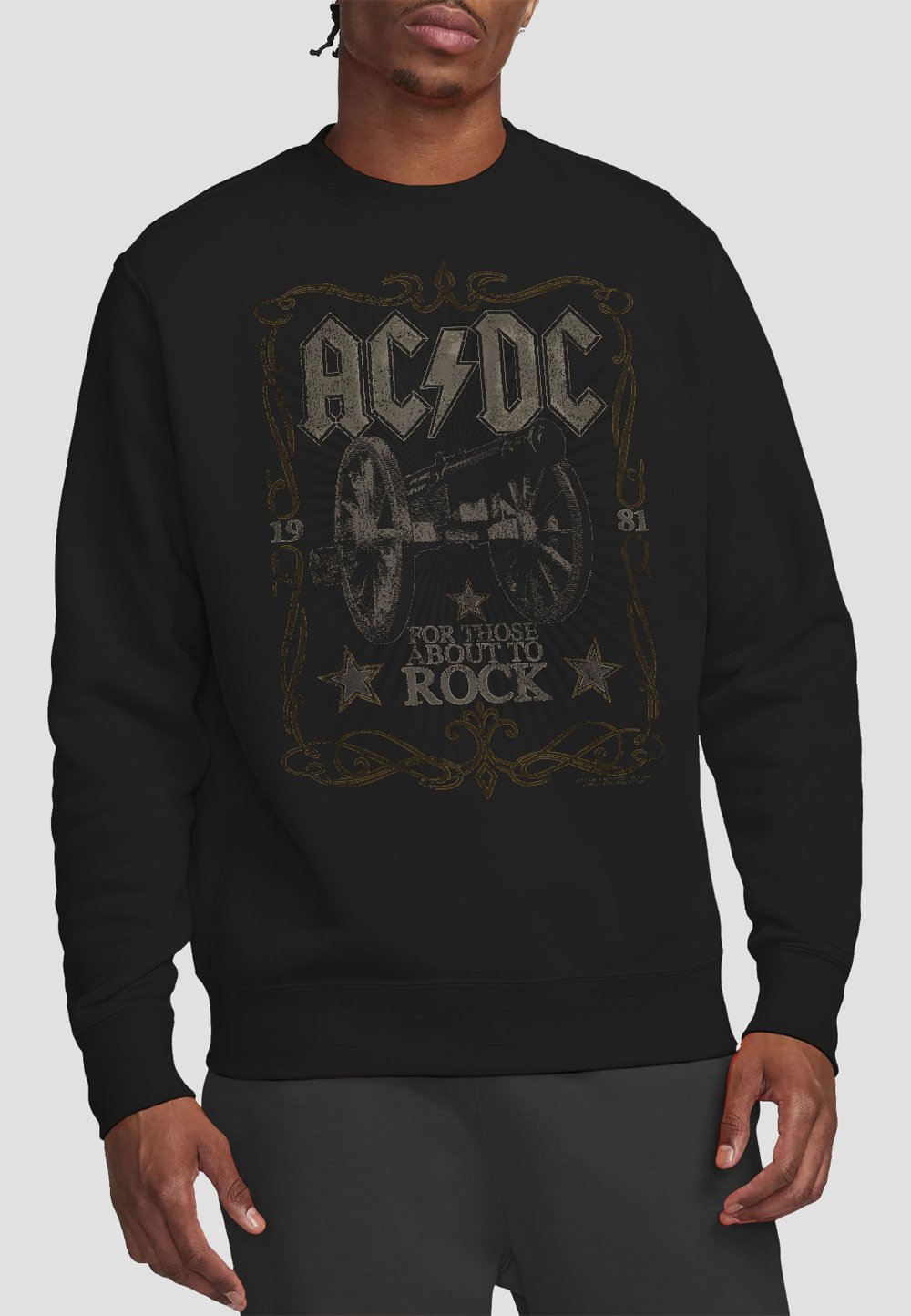 

Толстовка AC/DC ROCK LABEL Cotton Soul, черный