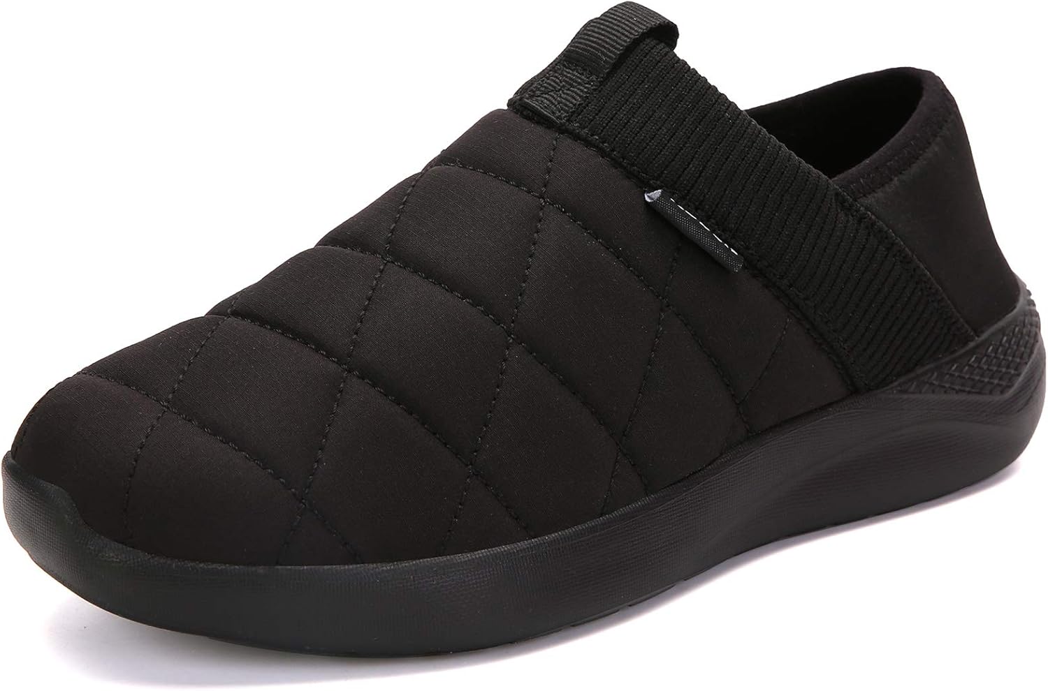 

Тапочки KUBUA для мужчин и женщин, домашняя обувь, плюшевые, слипоны, садовые лоферы, черный