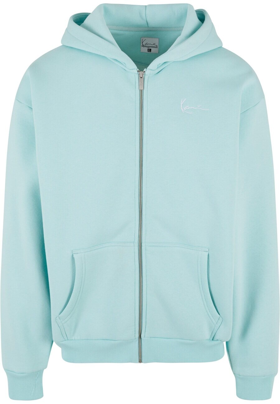 

Толстовка с капюшоном на молнии Karl Kani Zip-Up Hoodie Essential, светло-синий