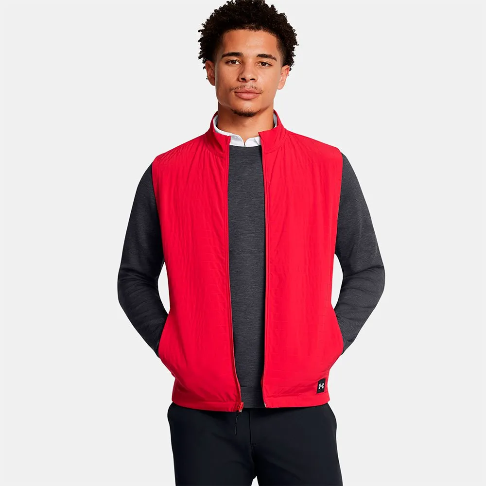

Жилет Under Armour Golf Drive Pro Storm Insulated, красный