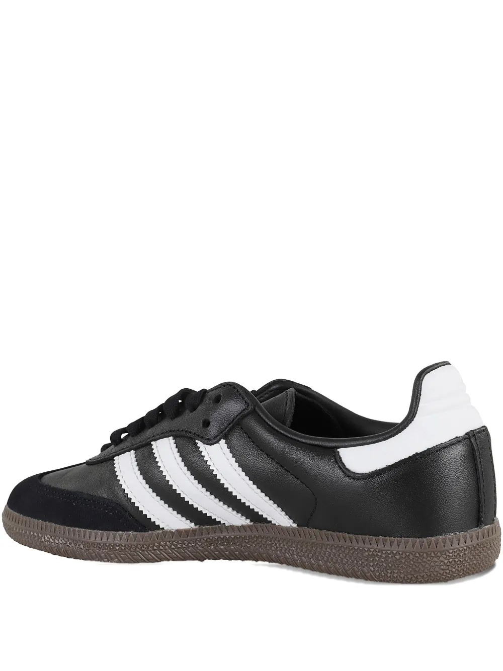 Кожаные кроссовки Samba OG Adidas, черный