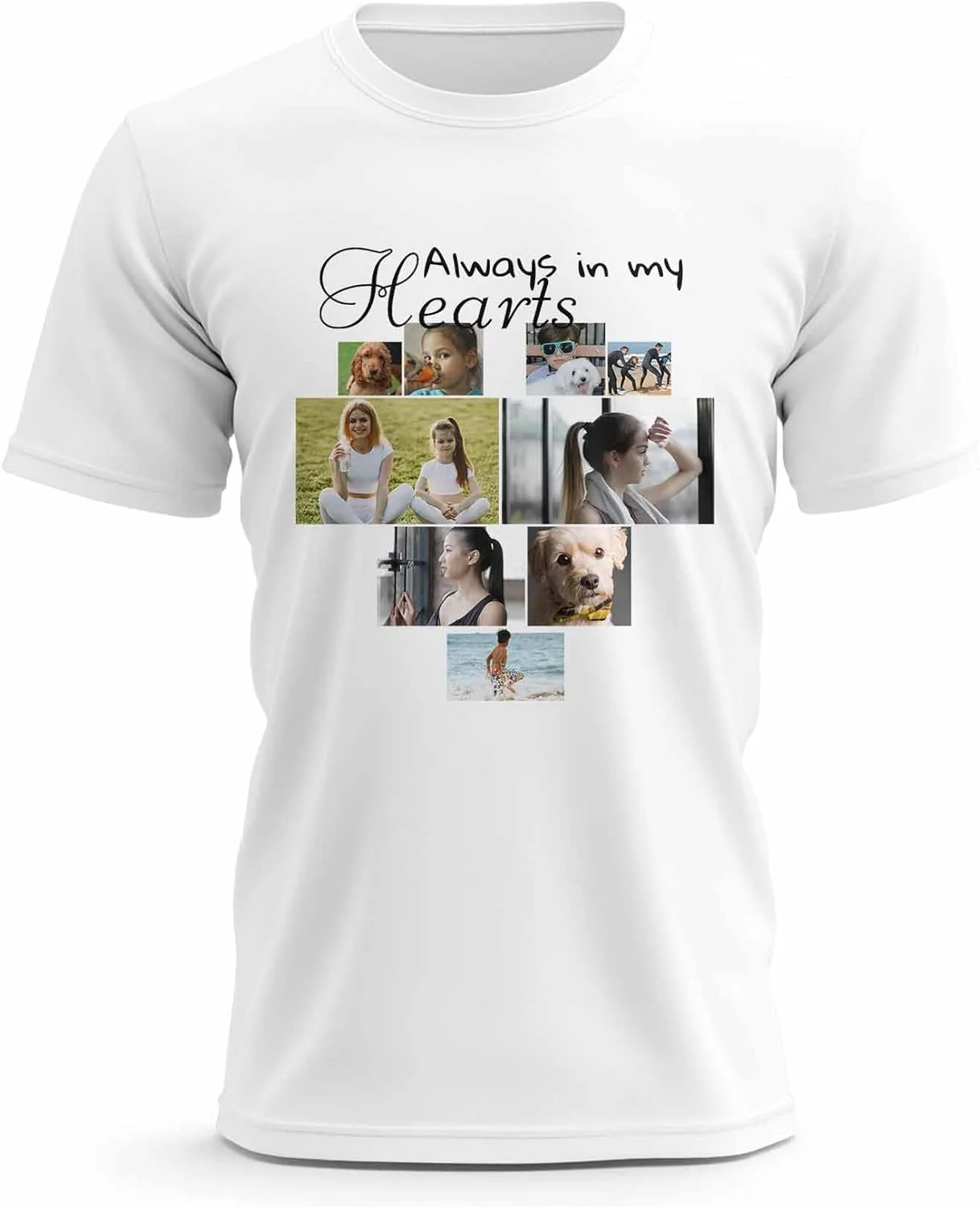 

Футболка с фото, Unisex, Crew Neck, Monogram, Cotton, Short Sleeve Vaxbryntel