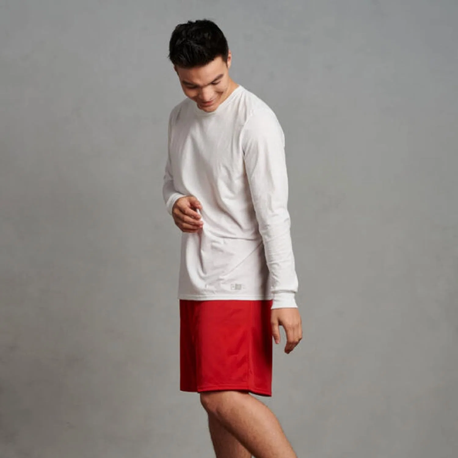 Детские сетчатые шорты Russell Athletic Big Boys' Youth, True Red — фото 2