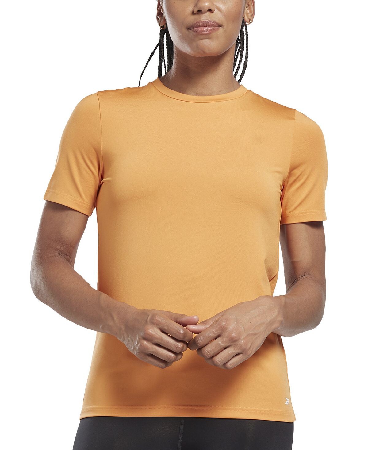

Женская футболка узкого кроя с круглым вырезом Speedwick Reebok