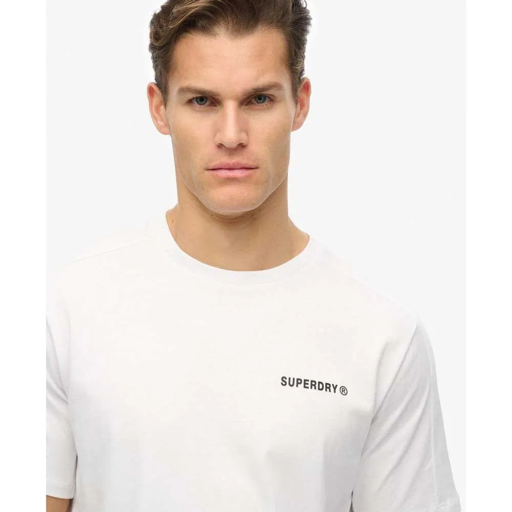 Футболка с коротким рукавом Superdry Tech Relaxed, белый — фото 3