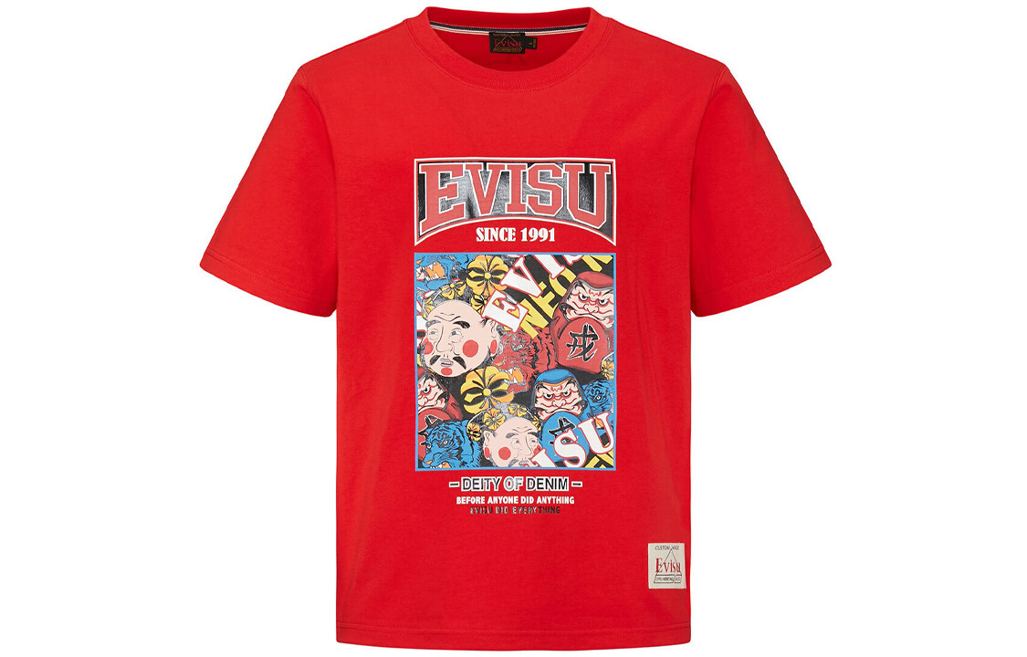 

Футболка мужская Evisu, черный