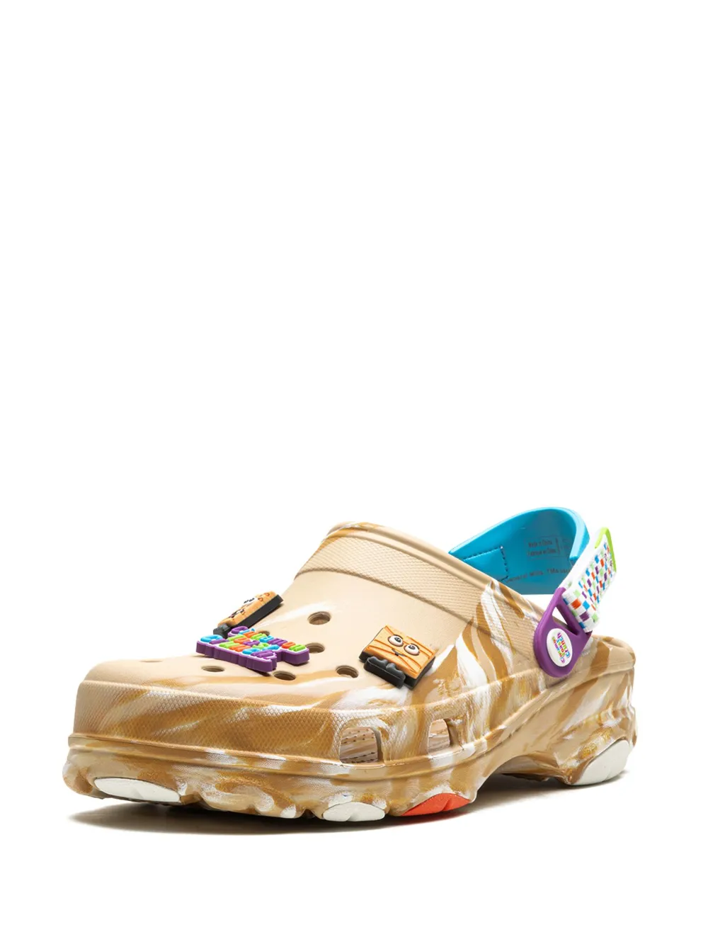 Клоги Classic All-Terrain из коллаборации с Cinnamon Toast Crocs, коричневый — фото 4