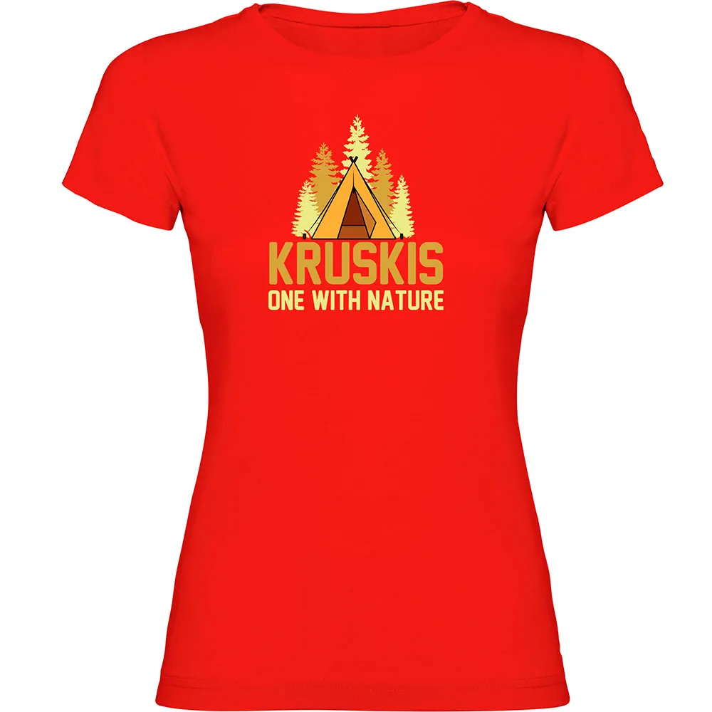 

Футболка с коротким рукавом Kruskis One With Nature, красный