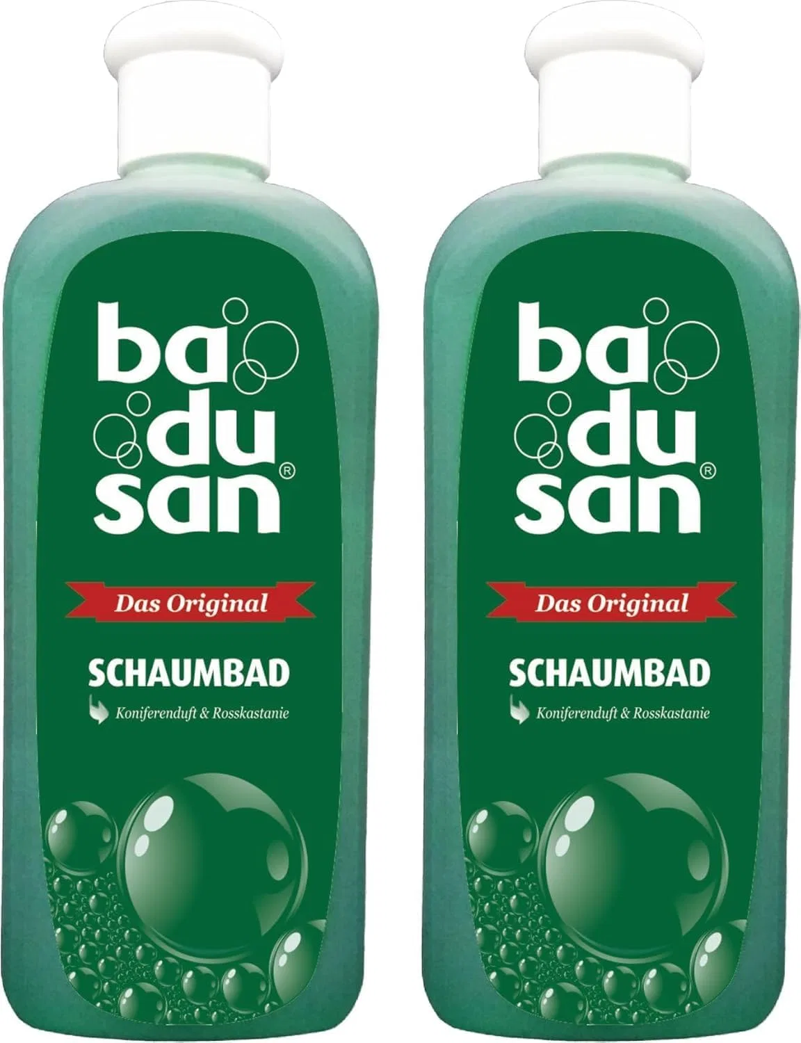Пена для ванны Badusan Original с хвойным ароматом, 2 x 500 мл Ba Du San