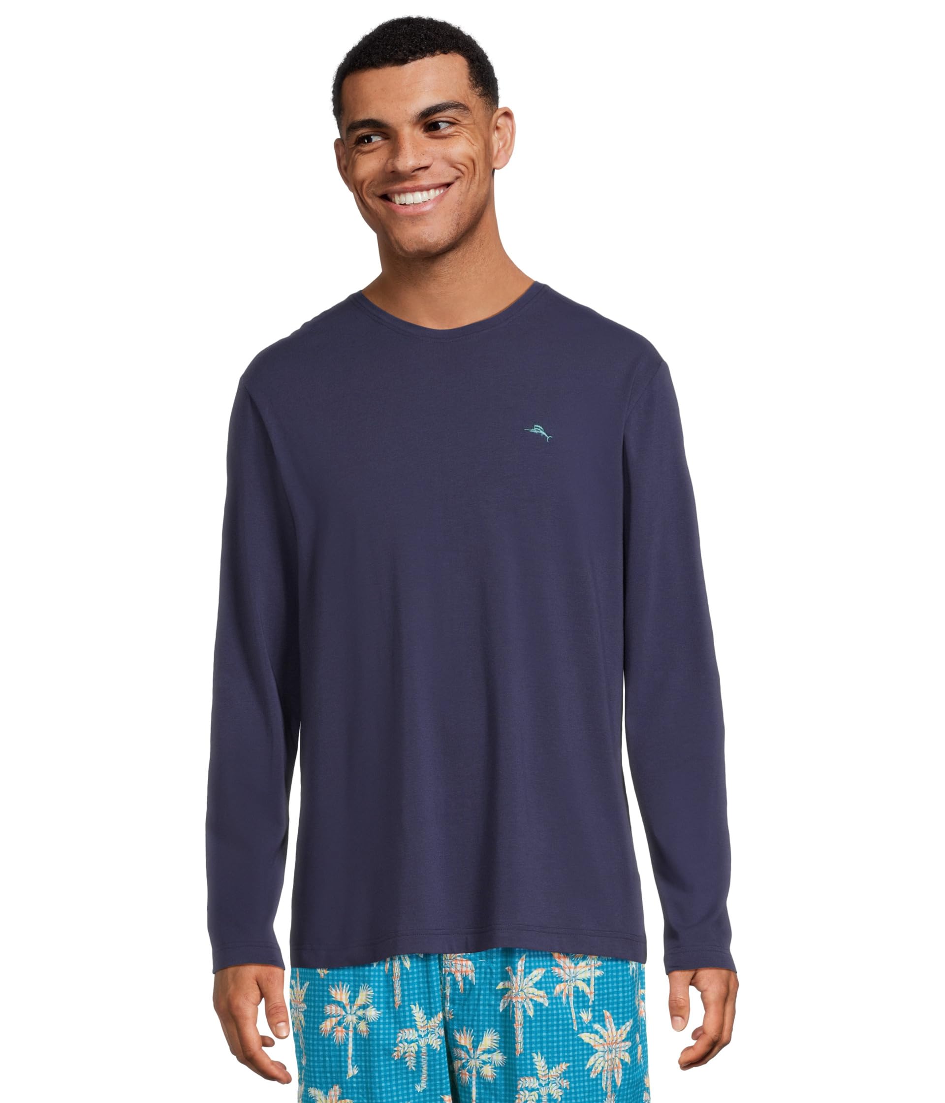 

Рубашка Tommy Bahama Long Sleeves T Shirt, темно-синий