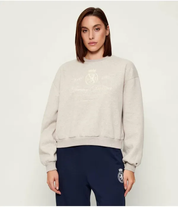 Толстовка VARSITY loose fit Tommy Hilfiger, бежевый