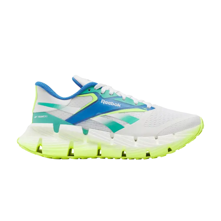 

Кроссовки Wmns FloatZig 1, цвет White Unleashed Green Lime