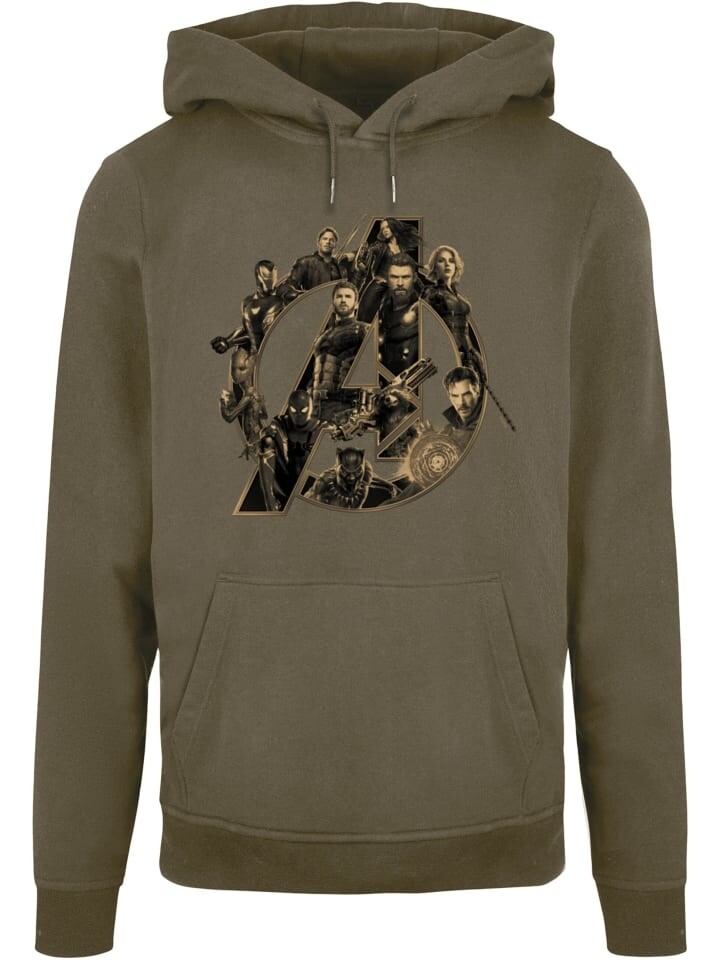 

Толстовка Absolute Cult Kapuzenpullover, оливковый