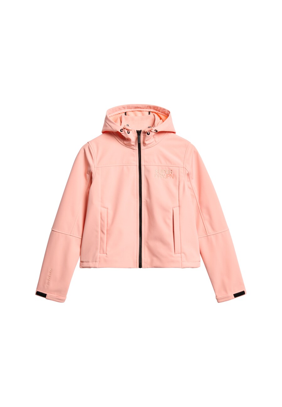 

Куртка performance Superdry, пастельный розовый